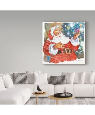 Hal Frenck 'Santas Glow' Canvas Art - 24" x 24"