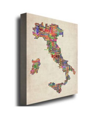 Michael Tompsett 'Italy II' Canvas Art - 47" x 35"