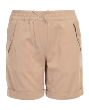 image of Nautica Little Girls Pull-On Cuffed Shorts