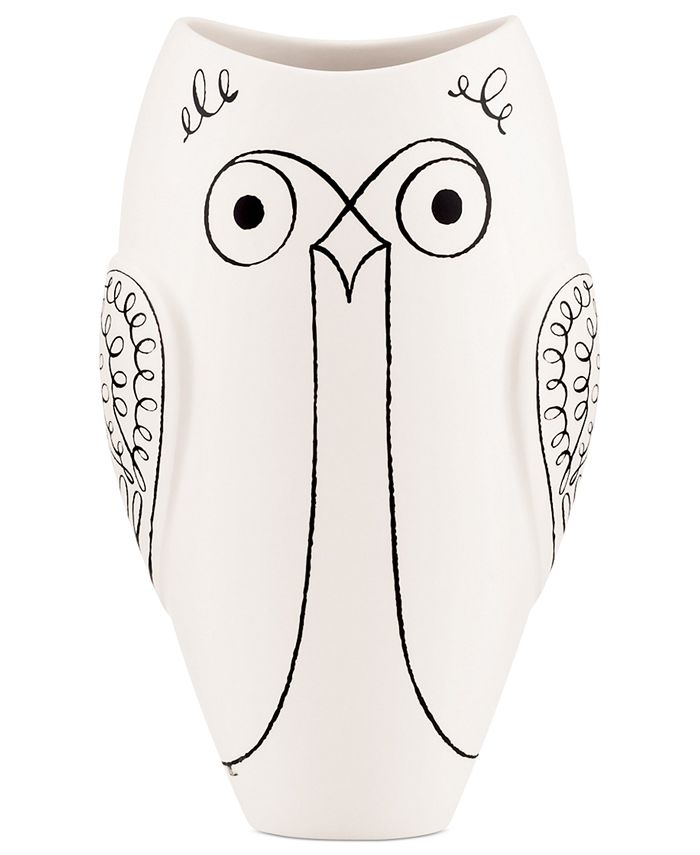kate spade new york - Woodland Park Tall Owl Vase