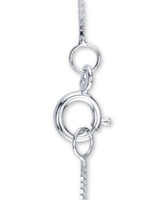 Diamond Bezel Solitaire 18" Pendant Necklace (1/10 ct. t.w.) in 14k White or Yellow Gold