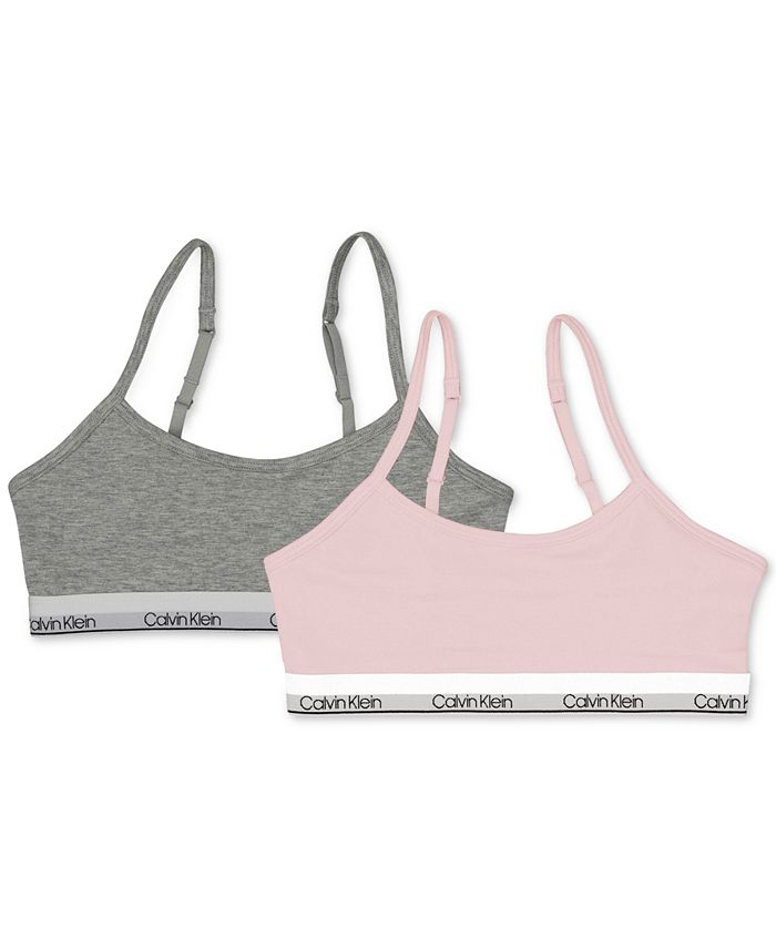 Calvin Klein, Intimates & Sleepwear, Calvin Klein Ladies Wirefree Bra  2pack In Pink Grey