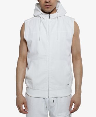 Sean John - Men's Zip-Front Hooded Vest