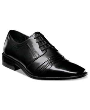 image of Stacy Adams Raynor Pleated Lace-Up Shoes Men-s Shoes