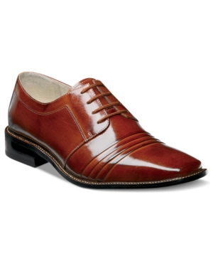 Stacy Adams Raynor Pleated Lace-Up Shoes Men's Shoes