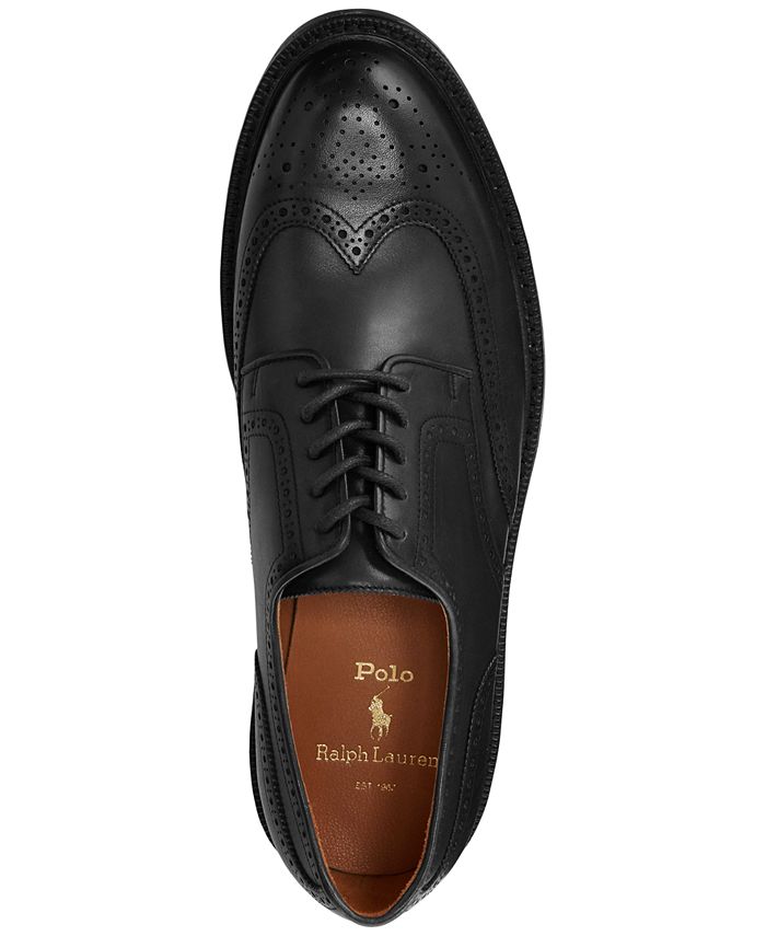 asher leather wingtip boot