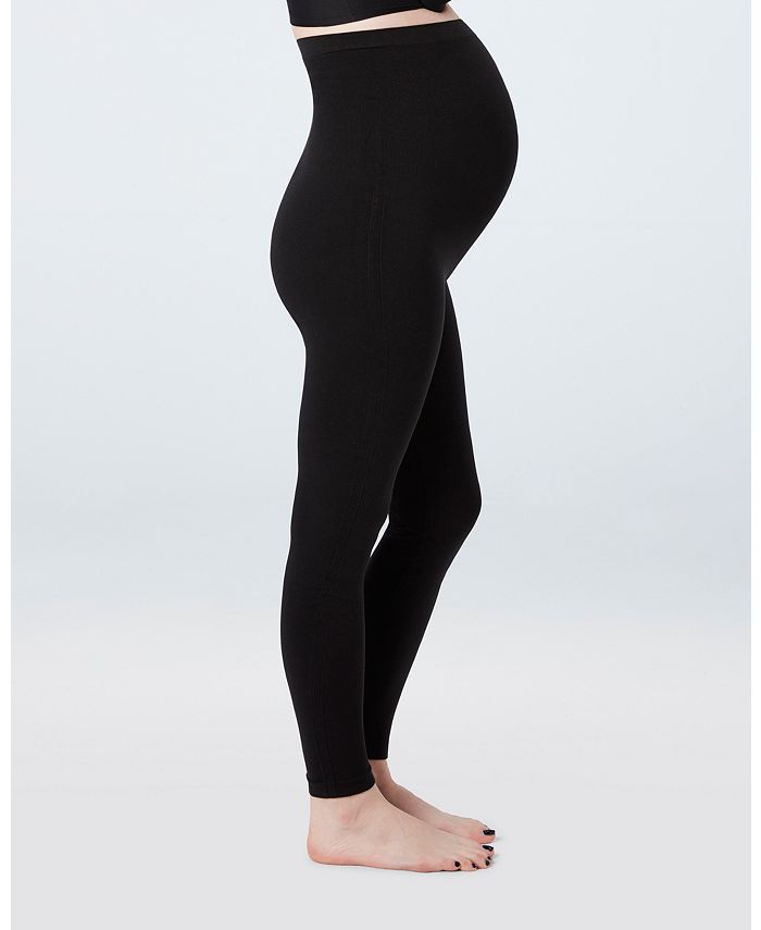 SPANX Mama Maternity Look At Me Now Seamless Leggings - Macy's