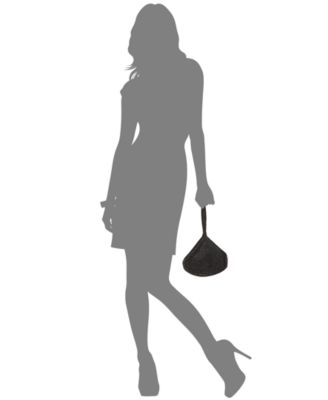 Doris Sparkle Mesh Pouch, Exclusively at Macy's