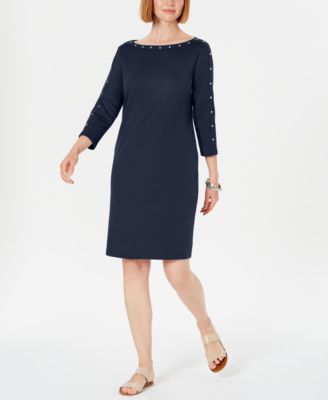 macys womens shift dresses