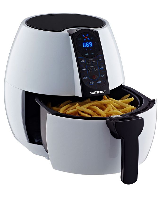 GoWISE USA 3.7Qt Digital Air Fryer with 8 Cook Presets Macy's