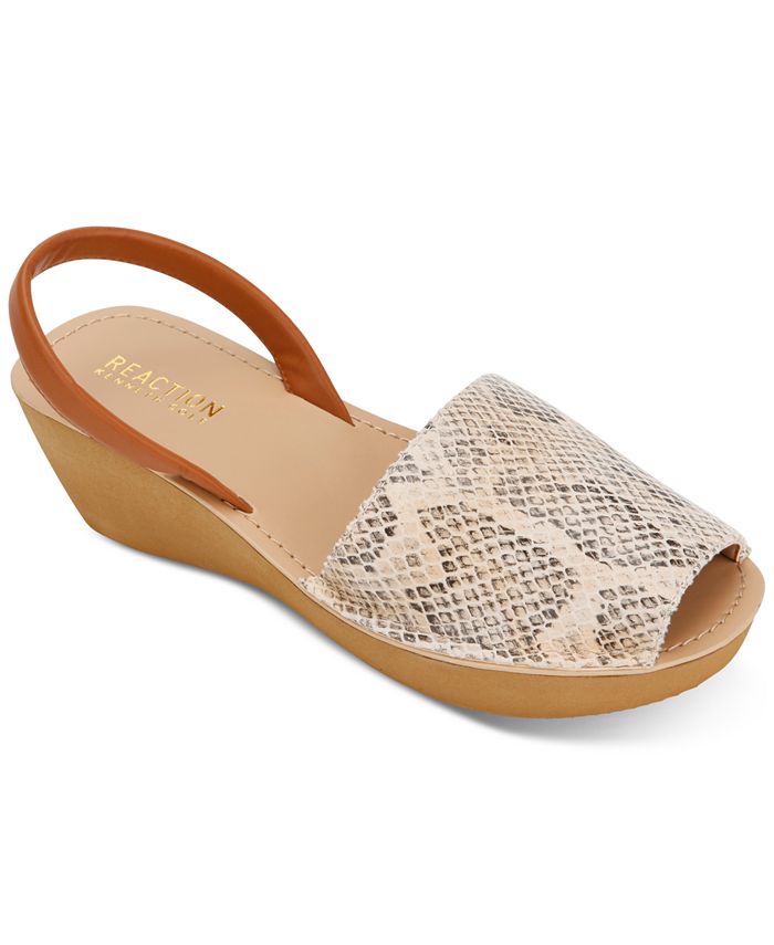 Kenneth cole reaction women s fine shop glass platform wedge sandals
