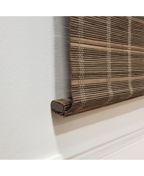 RADIANCE Cordless Bayshore Matchstick Roman Shade & Reviews Window