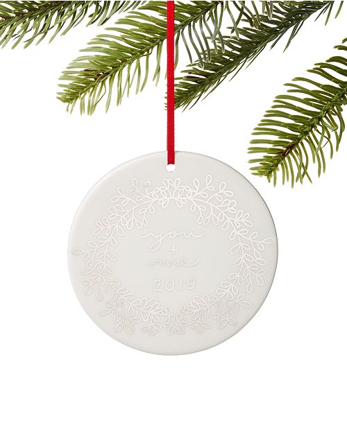 Holiday Lane Our First You And Me 2019 Ornament Created For