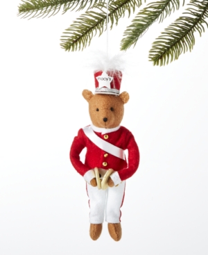 Holiday Lane Kids'  Macy's Bear Nutcracker Ornament, Created For Macy's