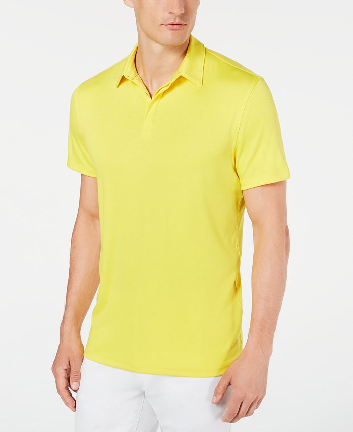 Alfani Men's Soft Touch Stretch Polo, Created for Macy's - Macy's