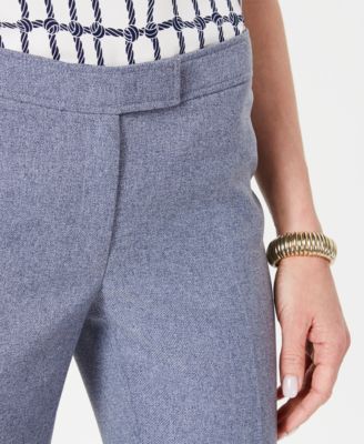 Anne Klein Cropped Straight-Leg Pants