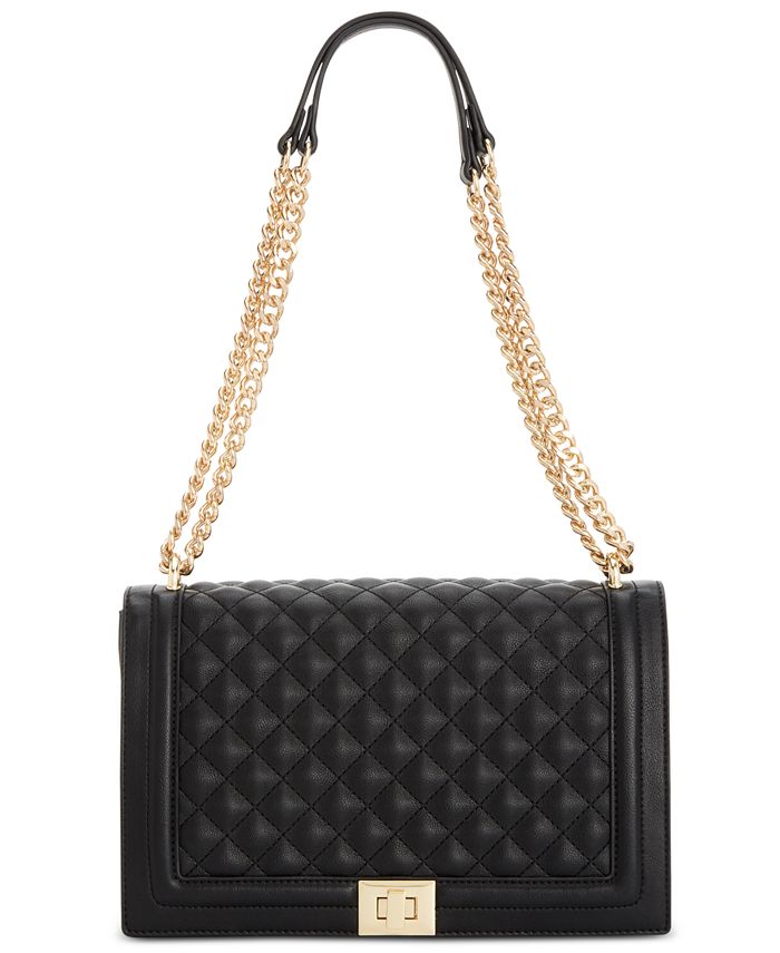 INC International Concepts Ajae Quilted Flap Crossbody, Created for Macy's  - Macy's
