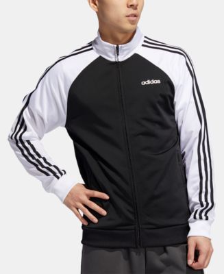 adidas Men's 3-Stripe Colorblocked Track Jacket - Macy's