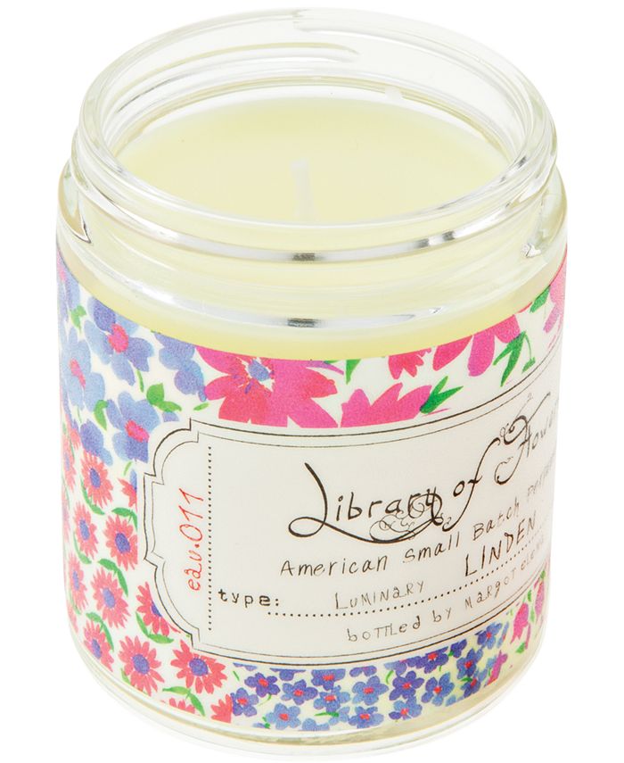 Library of Flowers Linden Candle, 5oz. Macy's