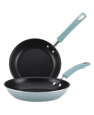 Rachael Ray - Hard Enamel Skillet Set, 9.25" & 11"