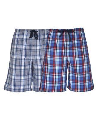 hanes woven pajama shorts