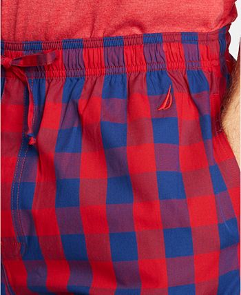 Nautica Men's Cotton Plaid Pajama Pants - Macy's