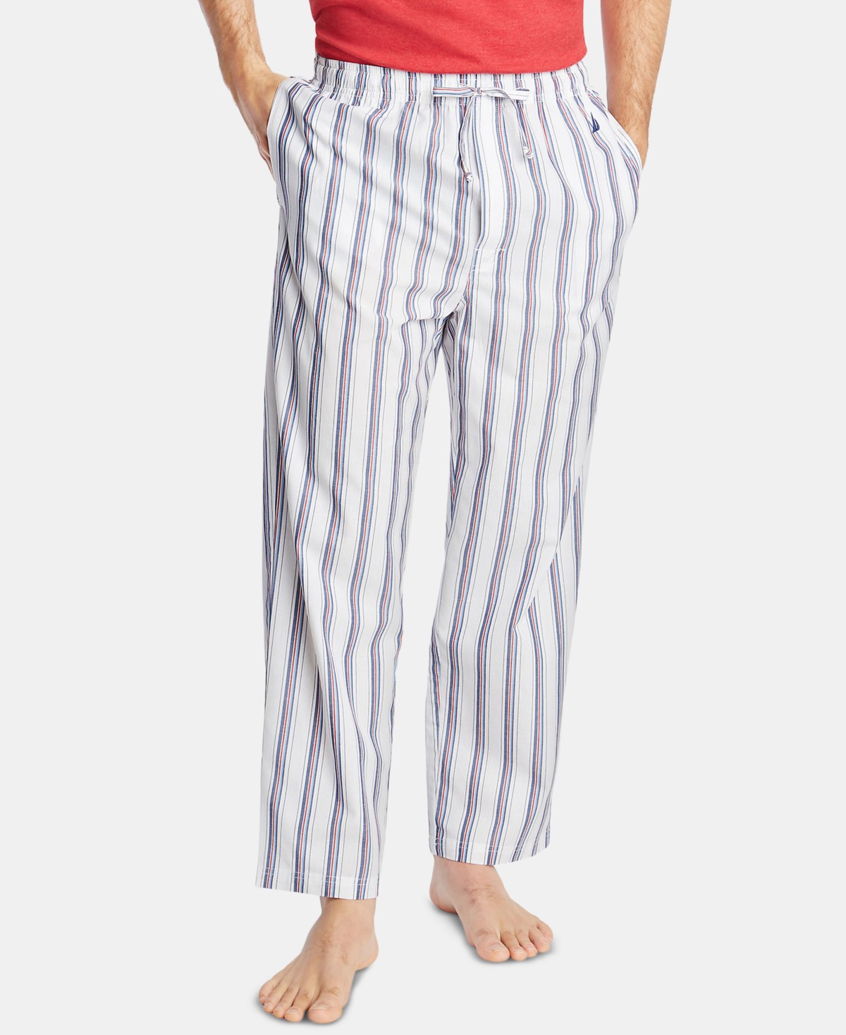 Мужские Nautica Men's Cotton Striped Pajama Pants — фото 1