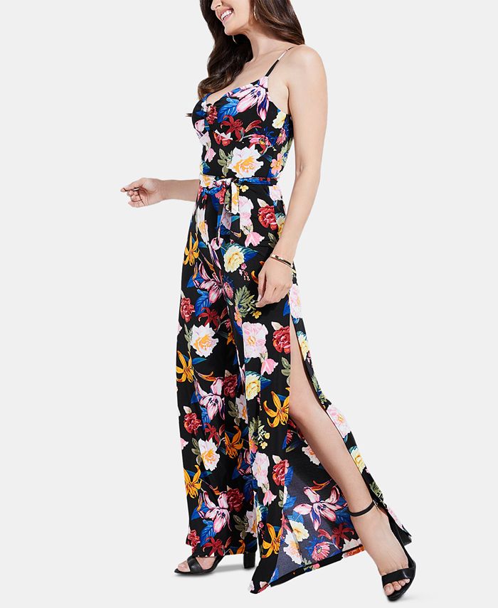GUESS Tamiko Printed ORing Jumpsuit Macy's