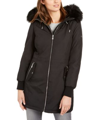 Faux Fur Hooded Anorak Jacket Online Shop, UP TO 57% OFF | www 