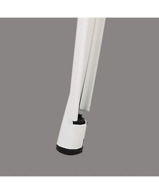 Industrial Metal Barstools with Bucket Back and 4 Legs, Set of 2