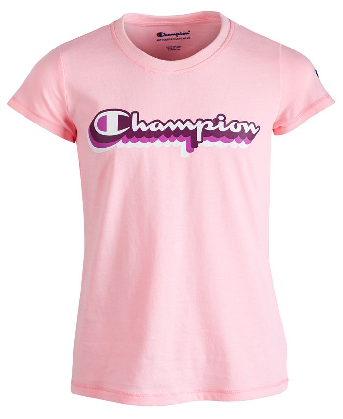 kiem Onbekwaamheid Mannelijkheid Champion Little Girls Retro Logo-Print T-Shirt - Macy's