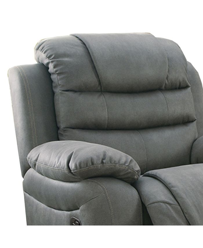 Benzara Leatherette Rocker Recliner Macys