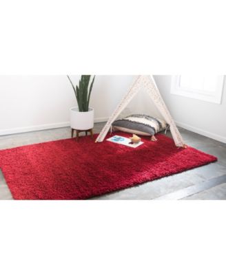 Solid Shag SS1 5' x 8' Area Rug