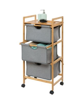 WENKO Trolley Florence chroom, 3 laags