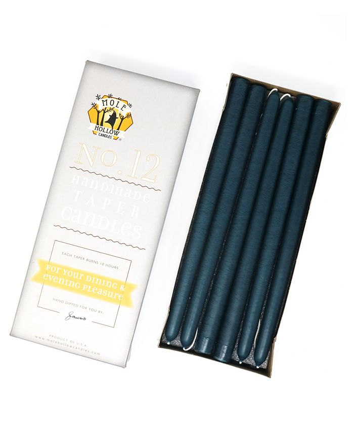 Mole Hollow Candles 12" Taper Candles, Set of 12 Macy's