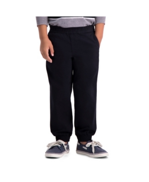 Haggar Little Boys The Jogger Reg Fit Flat Front Pant