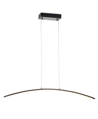 Roxanna 41.5" Dimmable Adjustable Integrated LED Metal Linear Pendant