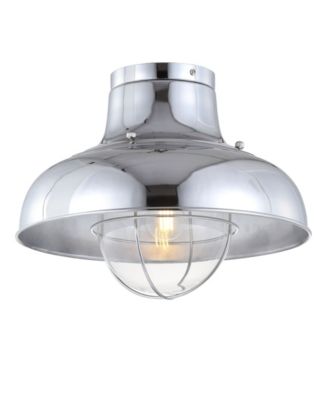 Cameron 13" Metal LED Semi-Flush Mount