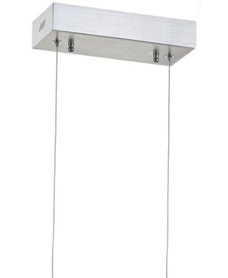 Draper 40" Dimmable Adjustable Integrated LED Metal Linear Pendant
