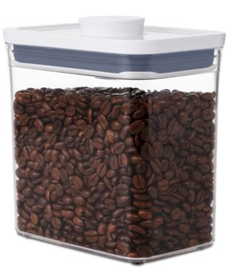 Pop Rectangular Short Food Storage Container