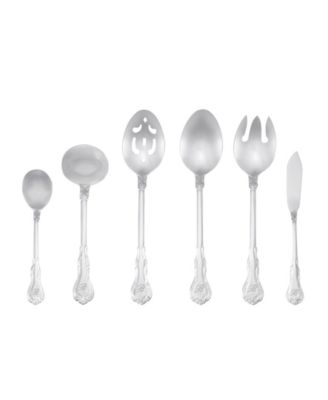 RiverRidge Home Riverridge Bouquet 46 Piece Monogrammed Flatware Set ...