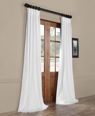 French Pleat Signature Velvet Blackout Curtain