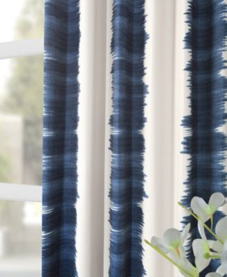Flambe Striped Room Darkening Curtain