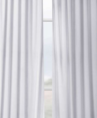 Heritage Plush Velvet Room Darkening Curtain