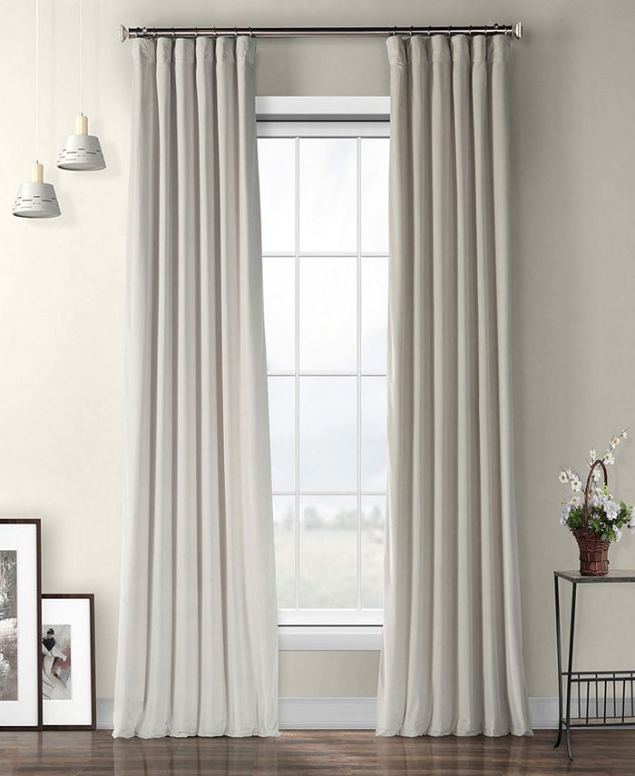 Heritage Plush Velvet Curtain Sold Per Panel 