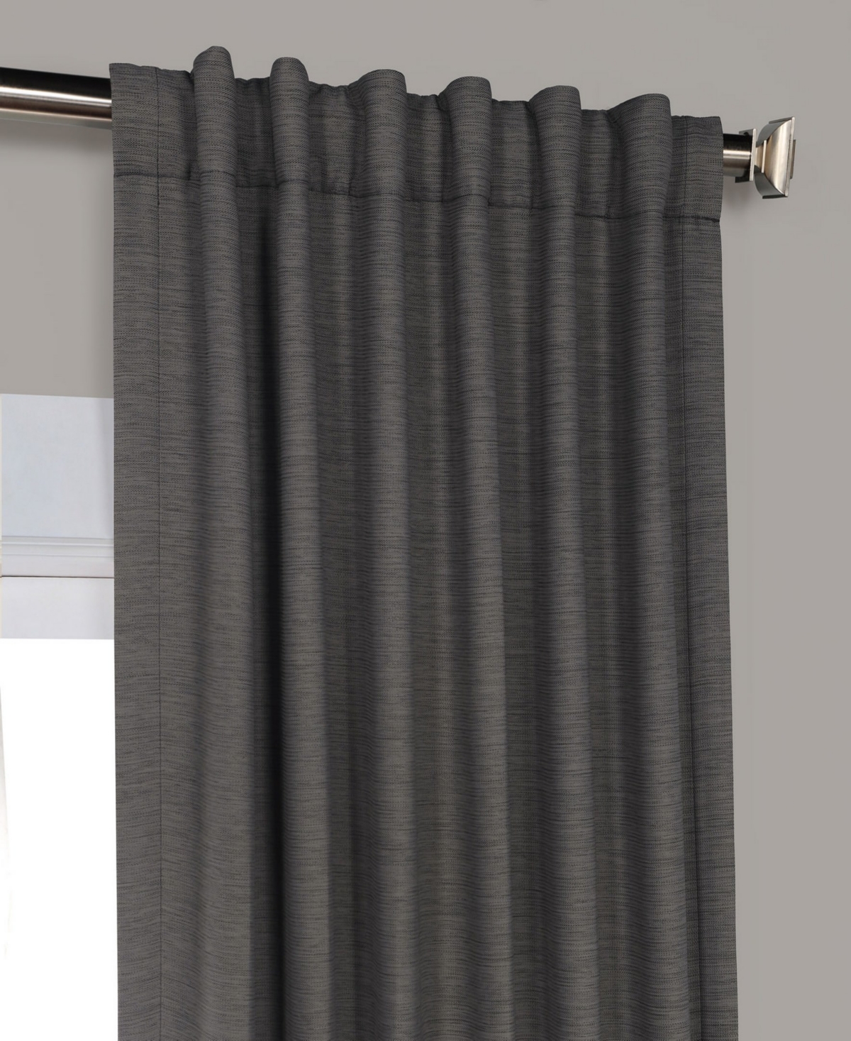 Half Price Drapes Textured Bellino Room Darkening Curtain