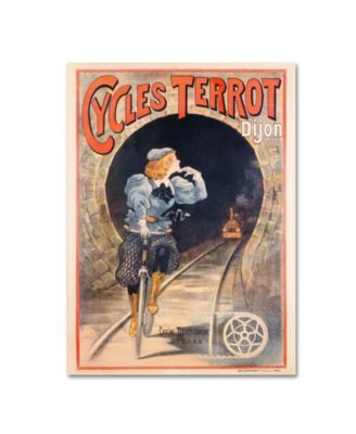 Cadre Vélo Ancien Terrot – Acier – Années 1900 – Pour Restauration