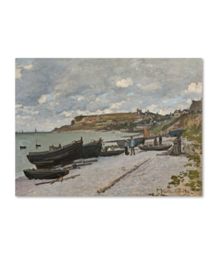 Trademark Global Claude Monet 'sainte-adresse 1867' Canvas Art In Multi