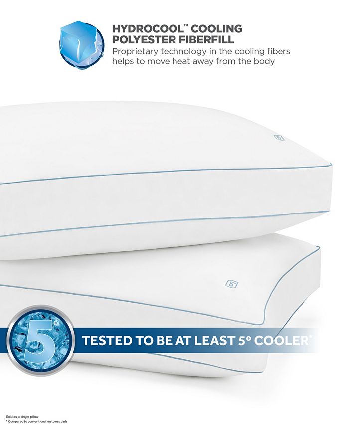 Great Sleep CLOSEOUT! 5 Degree Hydrocool 3" Standard/Queen Pillow Macy's