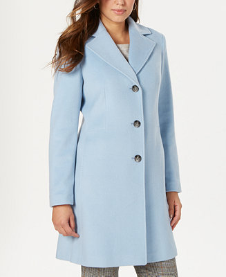 Calvin Klein Women's Single-Breasted Coat & Reviews - Coats & Jackets ...